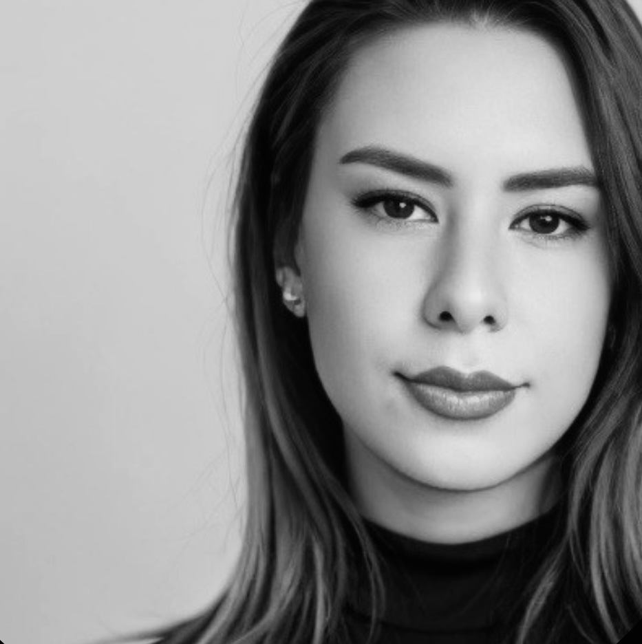 A girl with a make-up